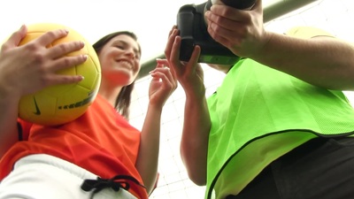 Magical brown-haired sweetie Lilly P gets tempted and