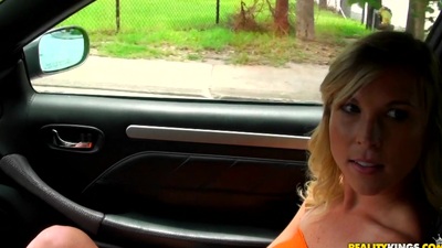 I saw Loren precipitously walking upon the street. I pulled